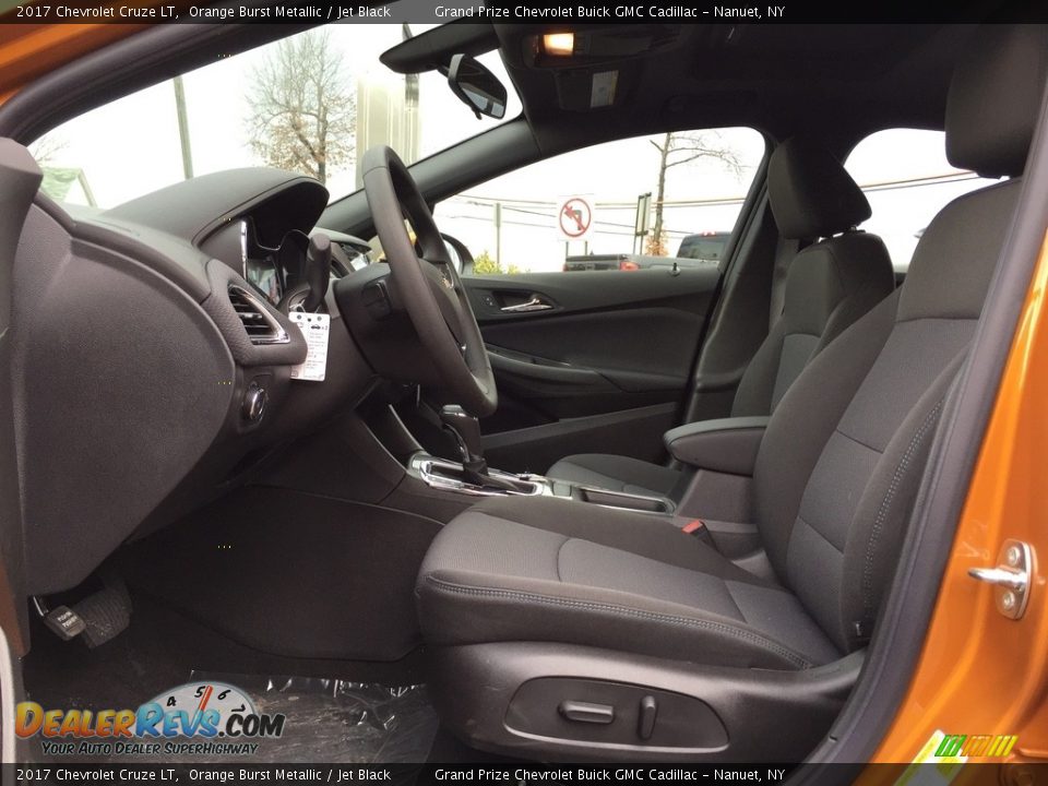 2017 Chevrolet Cruze LT Orange Burst Metallic / Jet Black Photo #9
