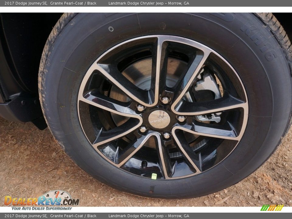 2017 Dodge Journey SE Granite Pearl-Coat / Black Photo #3