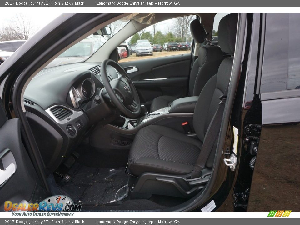 2017 Dodge Journey SE Pitch Black / Black Photo #4