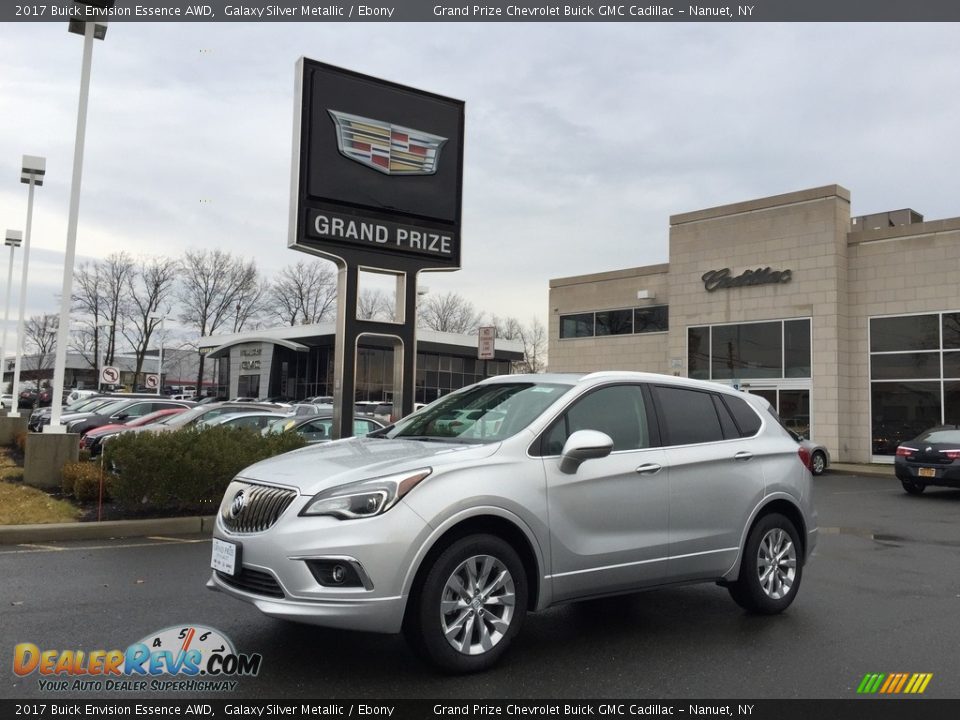 2017 Buick Envision Essence AWD Galaxy Silver Metallic / Ebony Photo #1