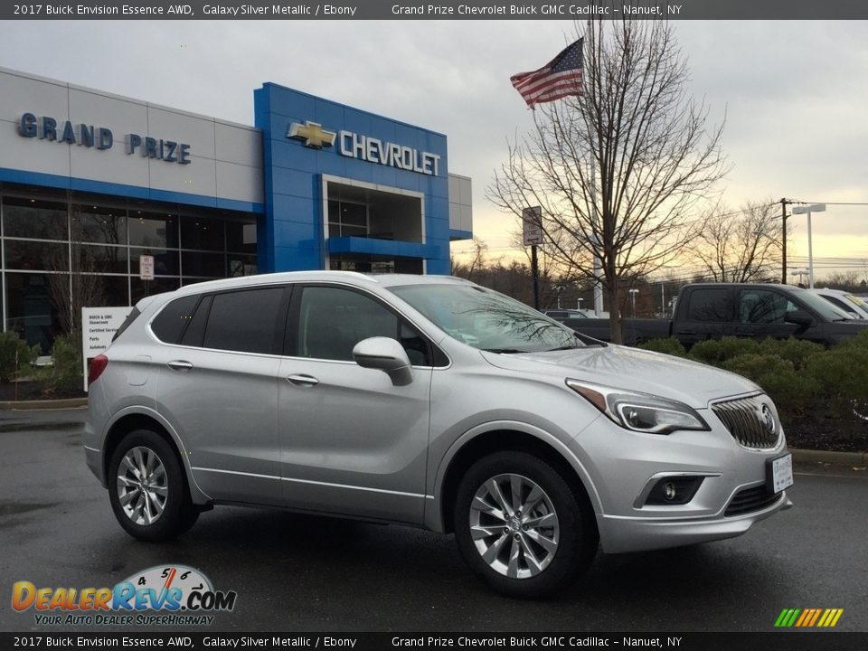 2017 Buick Envision Essence AWD Galaxy Silver Metallic / Ebony Photo #3