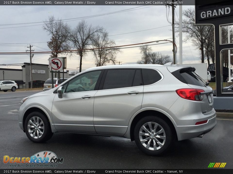 2017 Buick Envision Essence AWD Galaxy Silver Metallic / Ebony Photo #6