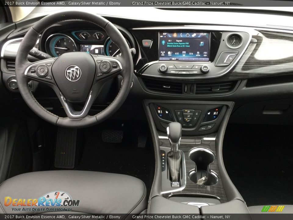 2017 Buick Envision Essence AWD Galaxy Silver Metallic / Ebony Photo #8