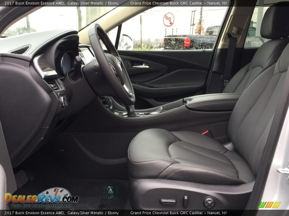 2017 Buick Envision Essence AWD Galaxy Silver Metallic / Ebony Photo #9