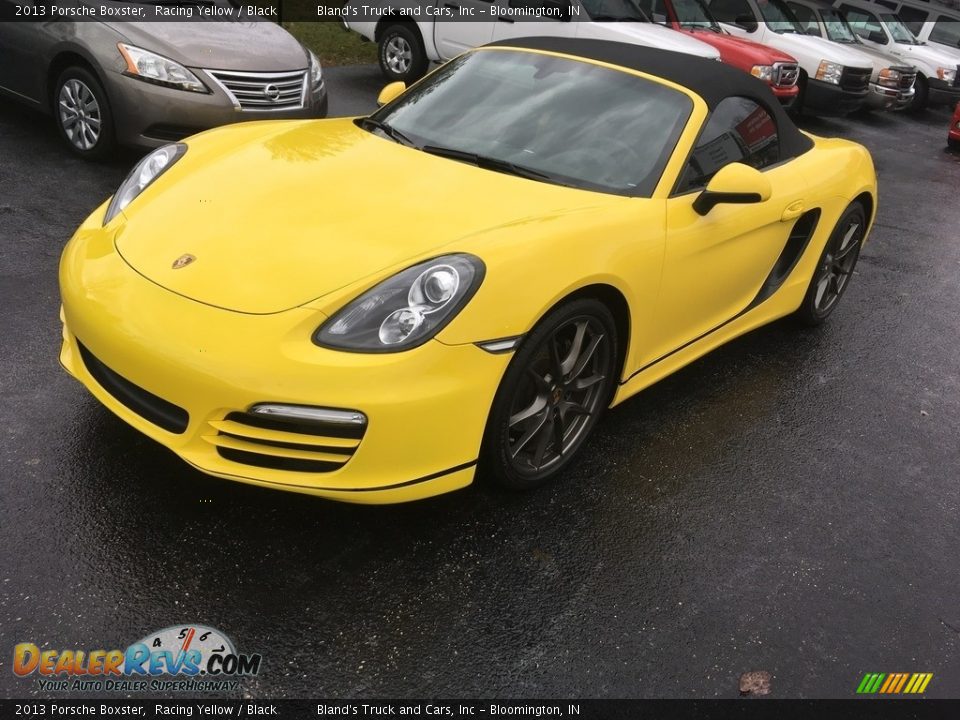 2013 Porsche Boxster Racing Yellow / Black Photo #10
