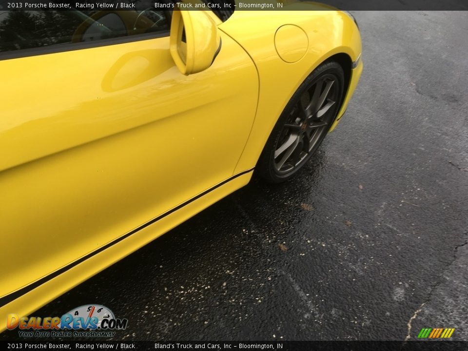 2013 Porsche Boxster Racing Yellow / Black Photo #19