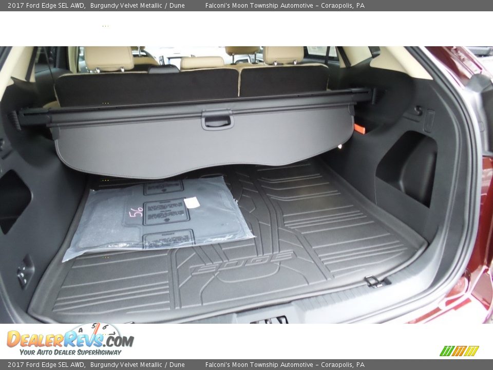 2017 Ford Edge SEL AWD Trunk Photo #7