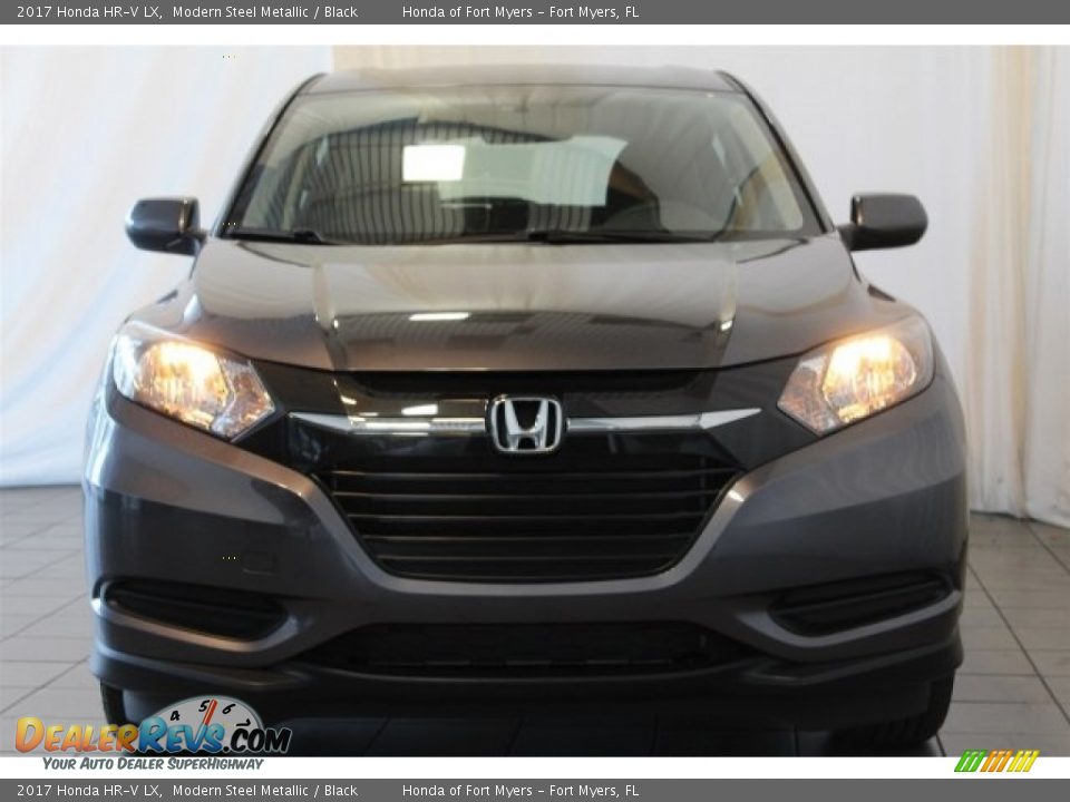 2017 Honda HR-V LX Modern Steel Metallic / Black Photo #4