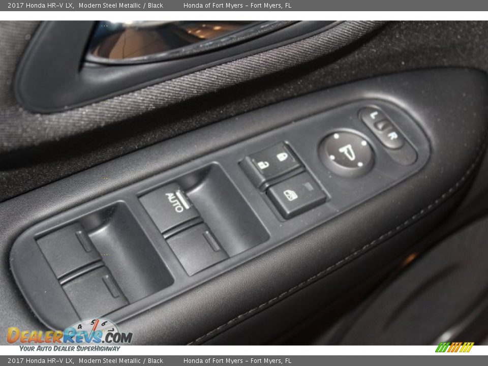 2017 Honda HR-V LX Modern Steel Metallic / Black Photo #8