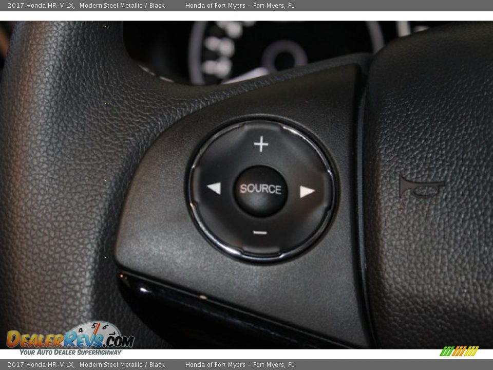 2017 Honda HR-V LX Modern Steel Metallic / Black Photo #12