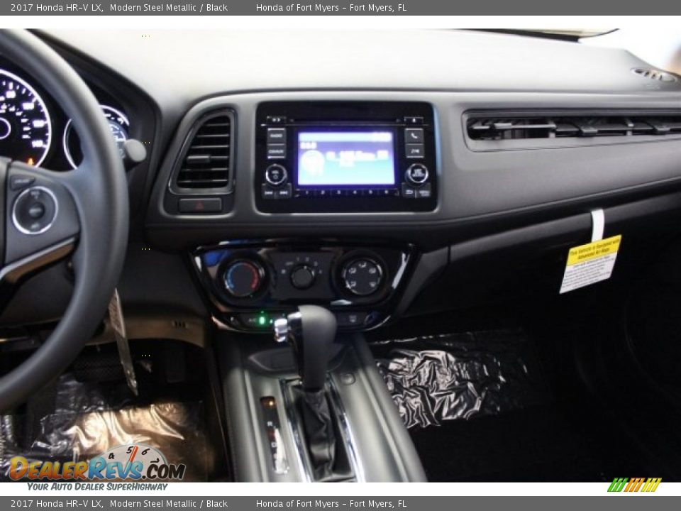2017 Honda HR-V LX Modern Steel Metallic / Black Photo #14