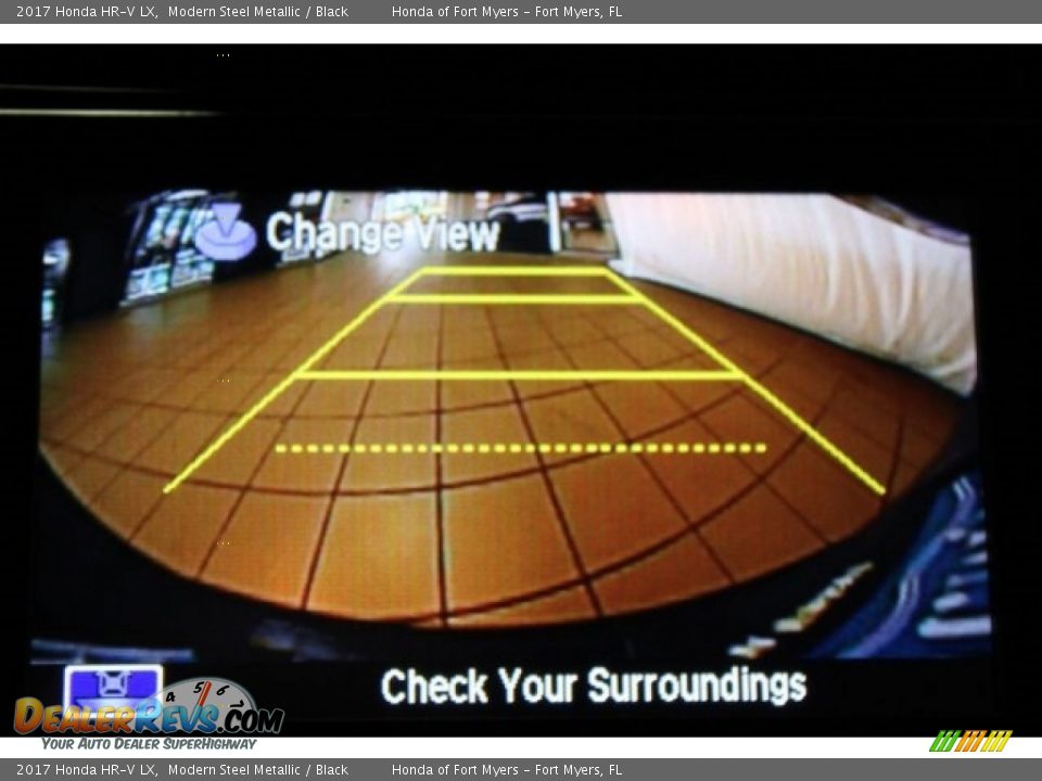 2017 Honda HR-V LX Modern Steel Metallic / Black Photo #17