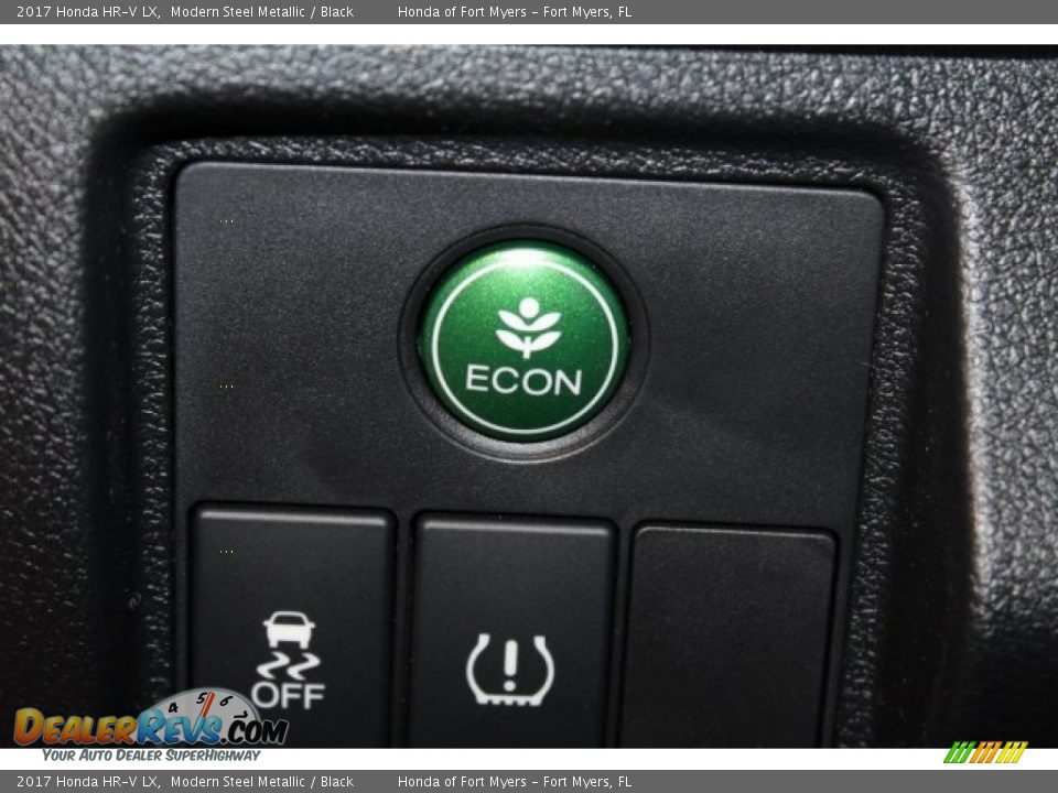 2017 Honda HR-V LX Modern Steel Metallic / Black Photo #20