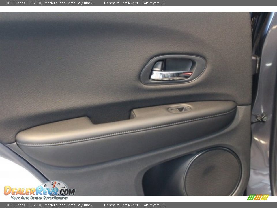 2017 Honda HR-V LX Modern Steel Metallic / Black Photo #21