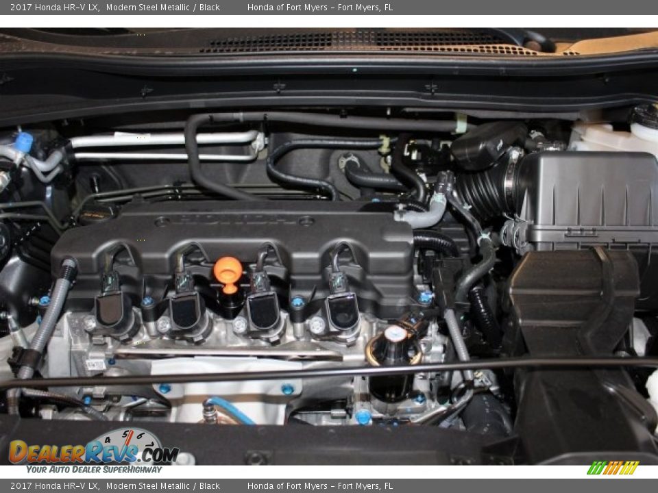 2017 Honda HR-V LX Modern Steel Metallic / Black Photo #24