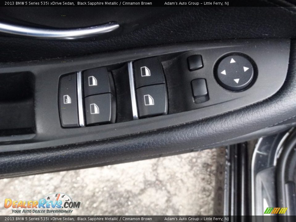 2013 BMW 5 Series 535i xDrive Sedan Black Sapphire Metallic / Cinnamon Brown Photo #13