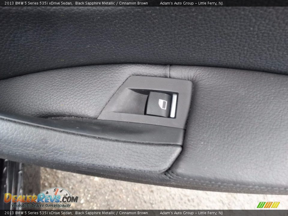 2013 BMW 5 Series 535i xDrive Sedan Black Sapphire Metallic / Cinnamon Brown Photo #18