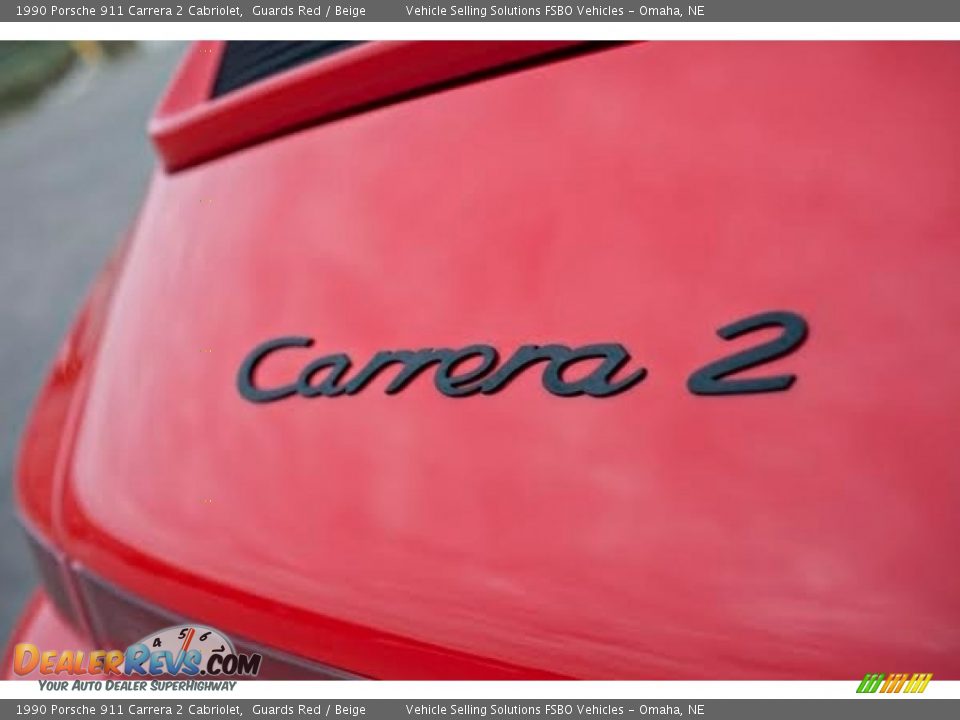 1990 Porsche 911 Carrera 2 Cabriolet Logo Photo #20