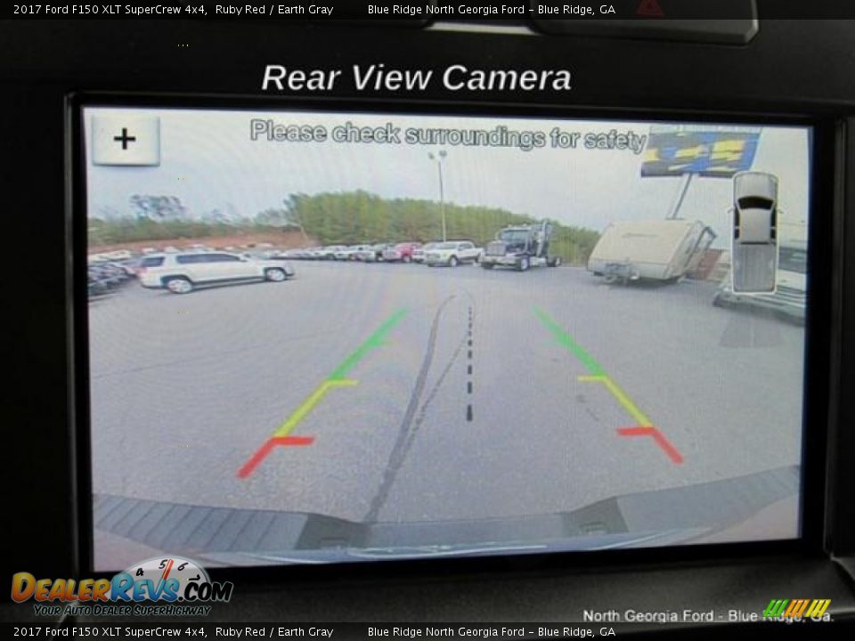 2017 Ford F150 XLT SuperCrew 4x4 Ruby Red / Earth Gray Photo #22