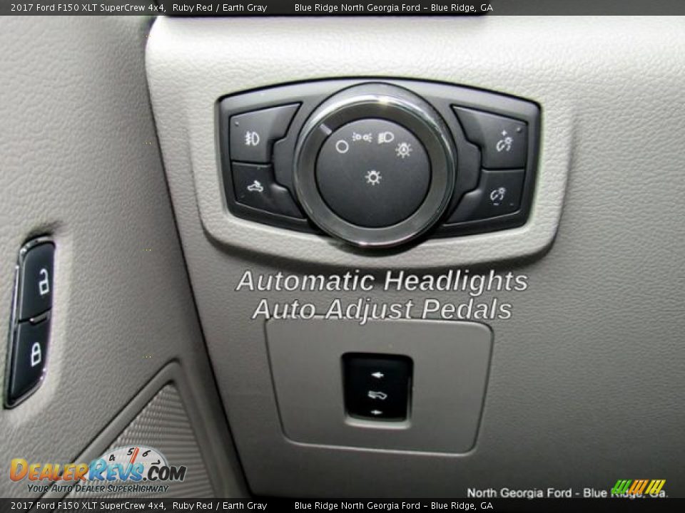 2017 Ford F150 XLT SuperCrew 4x4 Ruby Red / Earth Gray Photo #25
