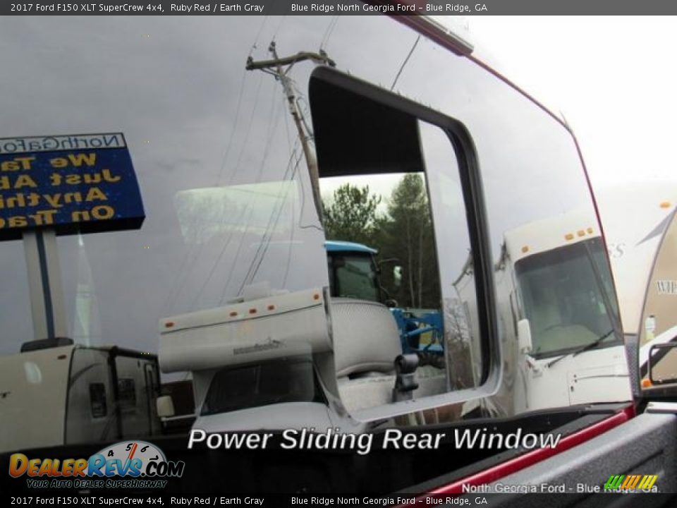 2017 Ford F150 XLT SuperCrew 4x4 Ruby Red / Earth Gray Photo #27