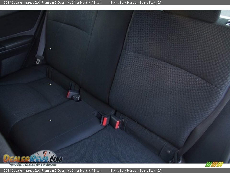 2014 Subaru Impreza 2.0i Premium 5 Door Ice Silver Metallic / Black Photo #13