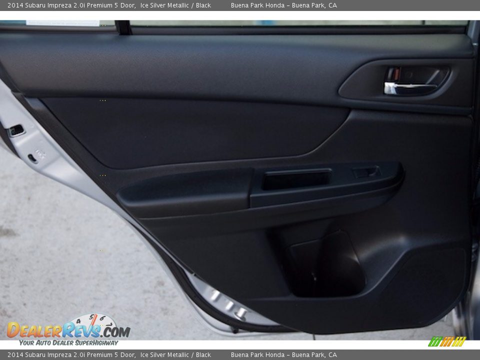2014 Subaru Impreza 2.0i Premium 5 Door Ice Silver Metallic / Black Photo #21
