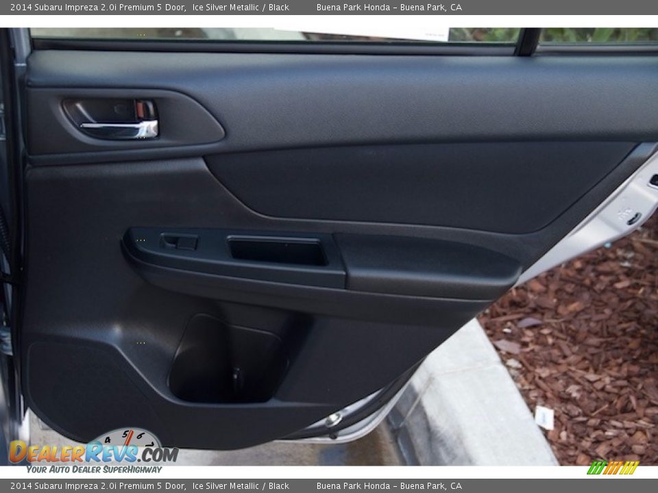 2014 Subaru Impreza 2.0i Premium 5 Door Ice Silver Metallic / Black Photo #22