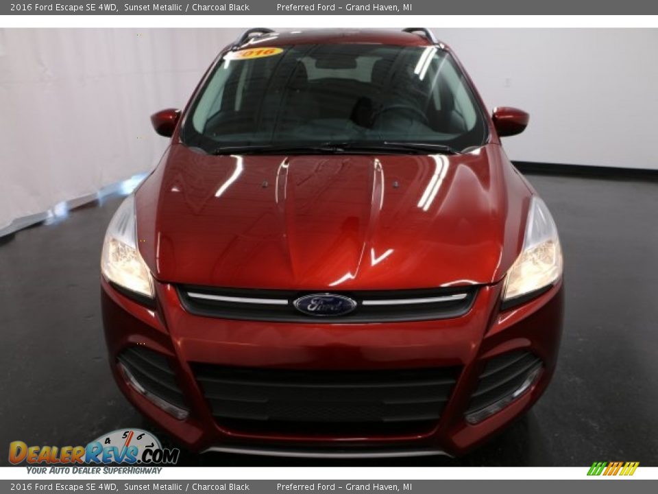 2016 Ford Escape SE 4WD Sunset Metallic / Charcoal Black Photo #23