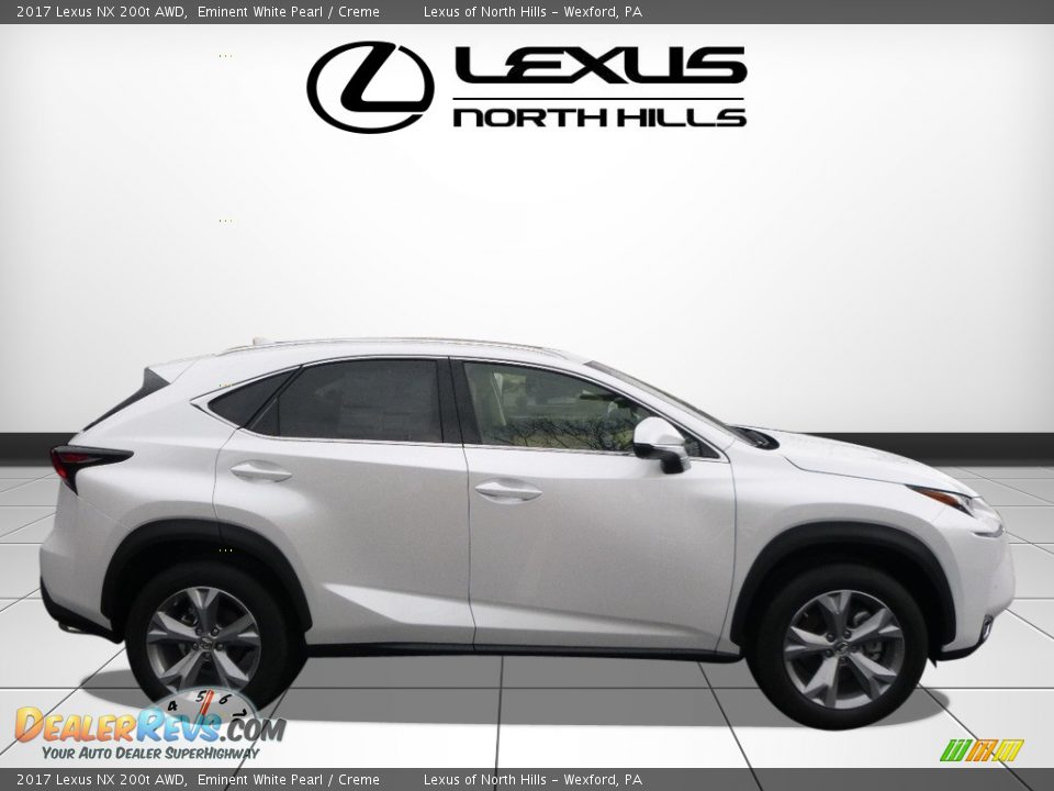 2017 Lexus NX 200t AWD Eminent White Pearl / Creme Photo #2