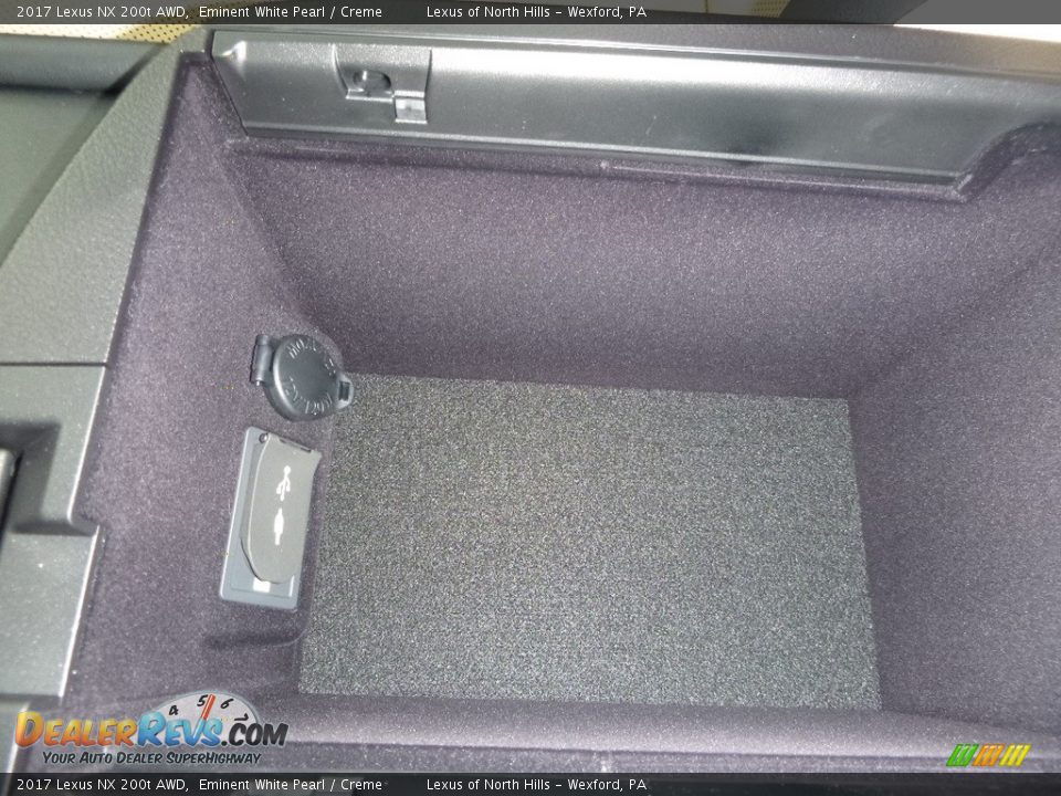 2017 Lexus NX 200t AWD Eminent White Pearl / Creme Photo #14