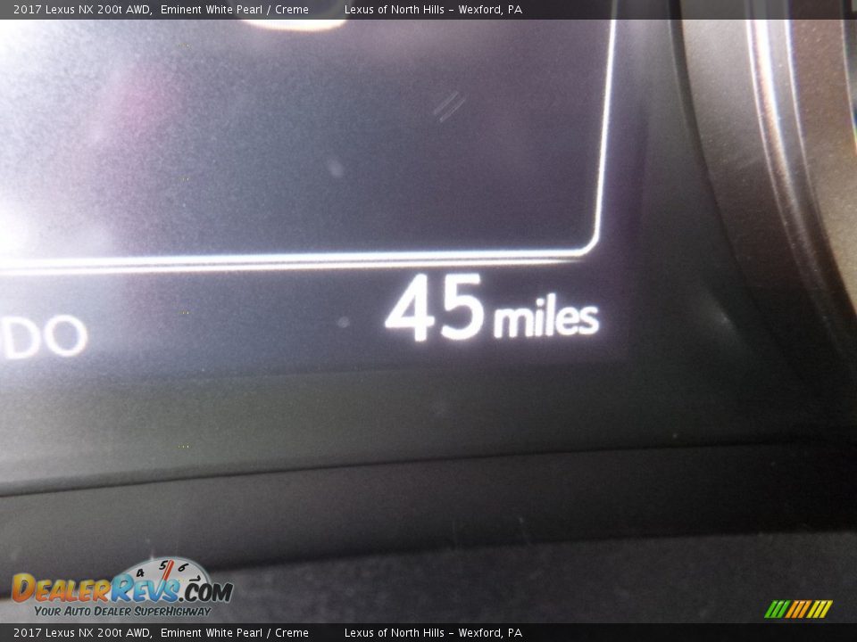 2017 Lexus NX 200t AWD Eminent White Pearl / Creme Photo #15