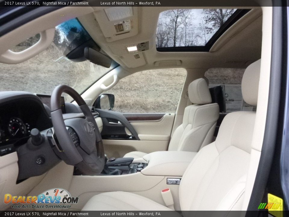 Front Seat of 2017 Lexus LX 570 Photo #6
