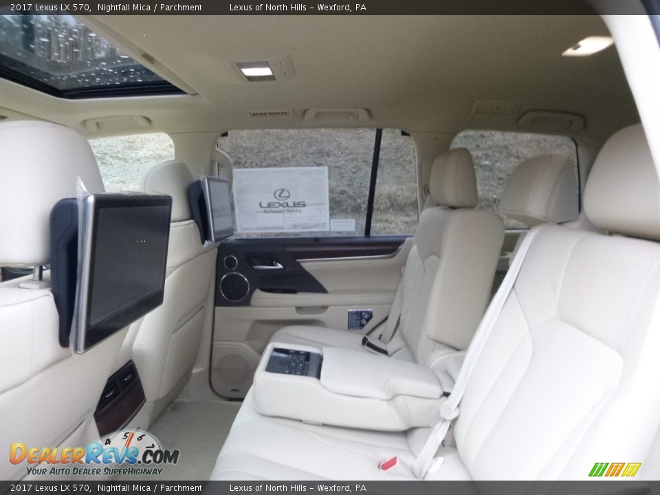 Rear Seat of 2017 Lexus LX 570 Photo #7