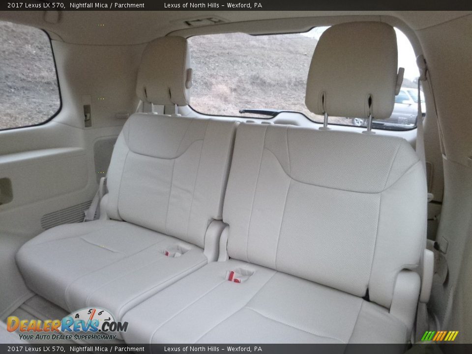Rear Seat of 2017 Lexus LX 570 Photo #8