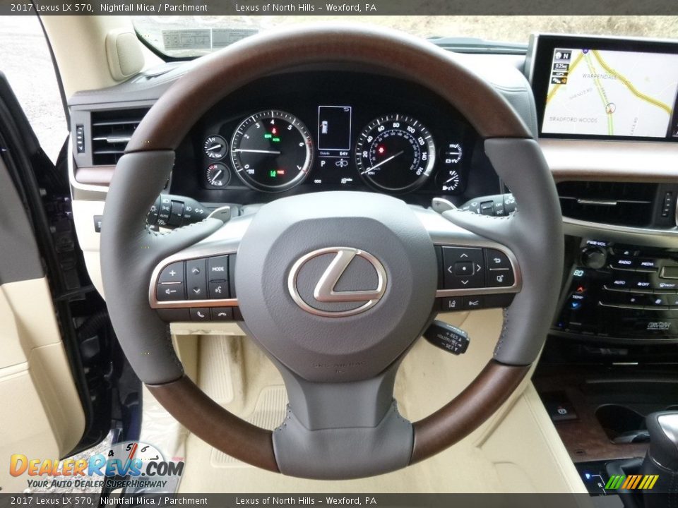 2017 Lexus LX 570 Steering Wheel Photo #12