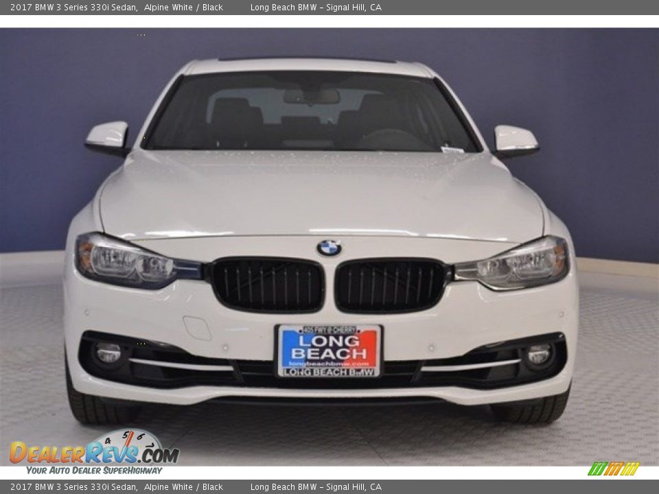 2017 BMW 3 Series 330i Sedan Alpine White / Black Photo #2