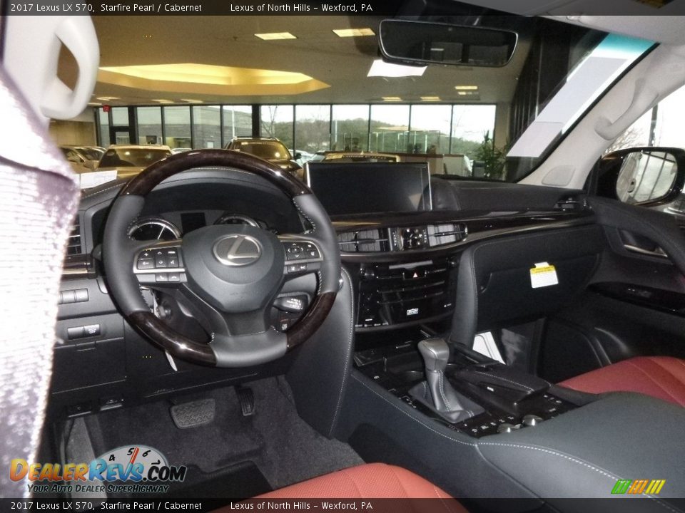 Cabernet Interior - 2017 Lexus LX 570 Photo #9
