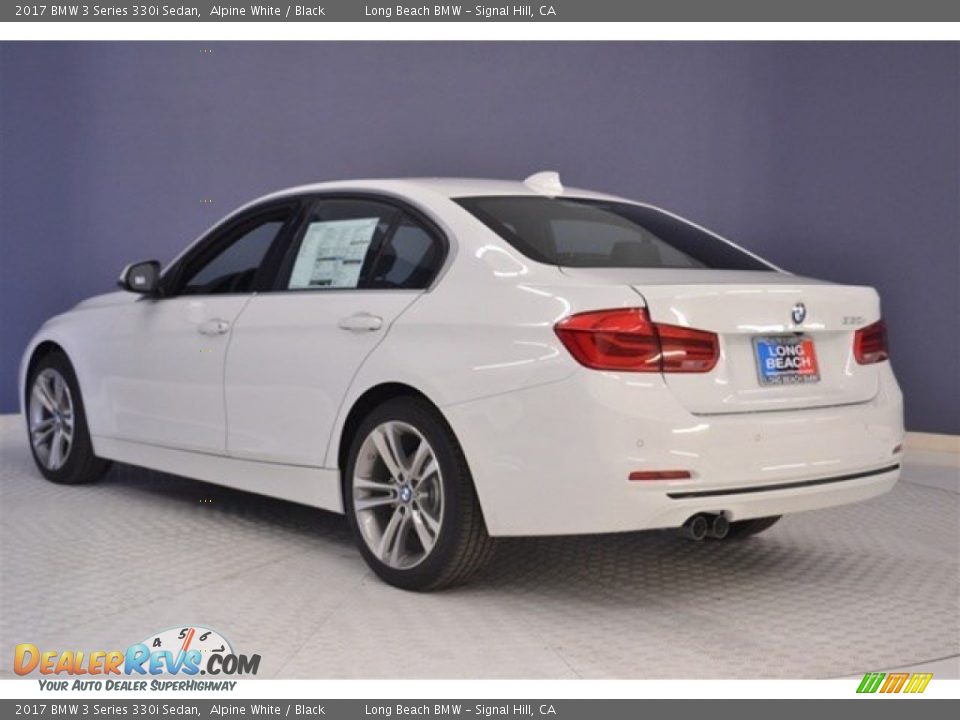 2017 BMW 3 Series 330i Sedan Alpine White / Black Photo #4
