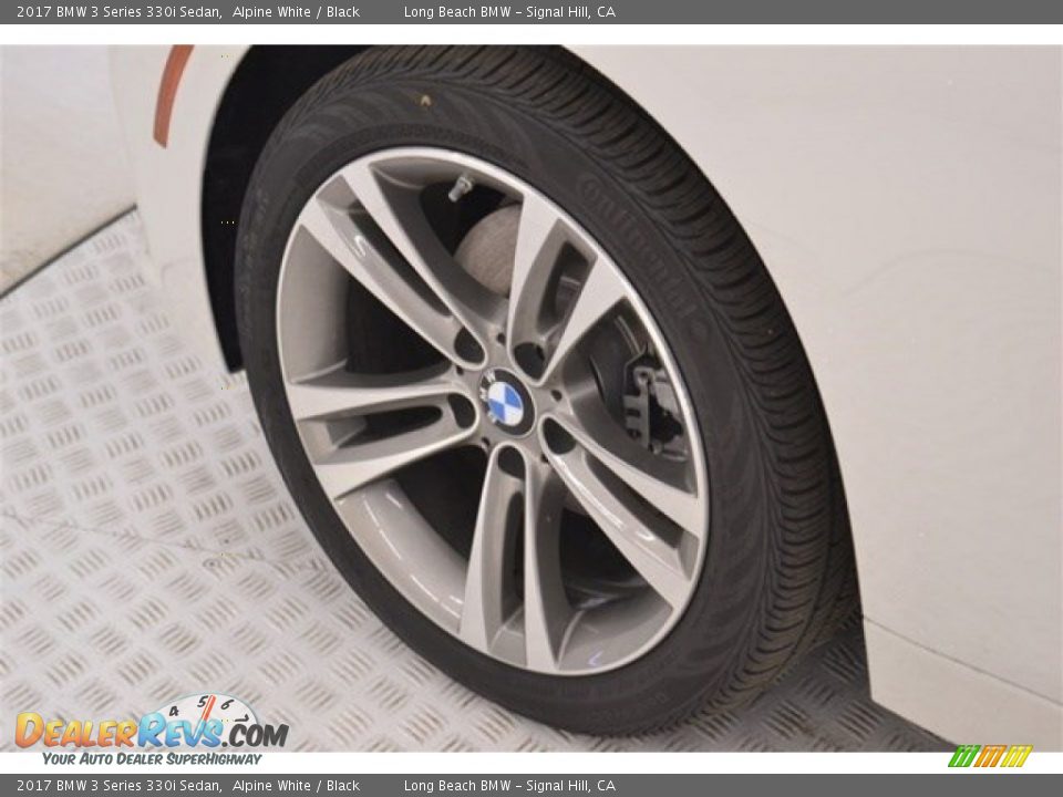 2017 BMW 3 Series 330i Sedan Alpine White / Black Photo #6
