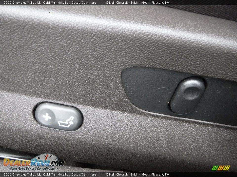 2011 Chevrolet Malibu LS Gold Mist Metallic / Cocoa/Cashmere Photo #14