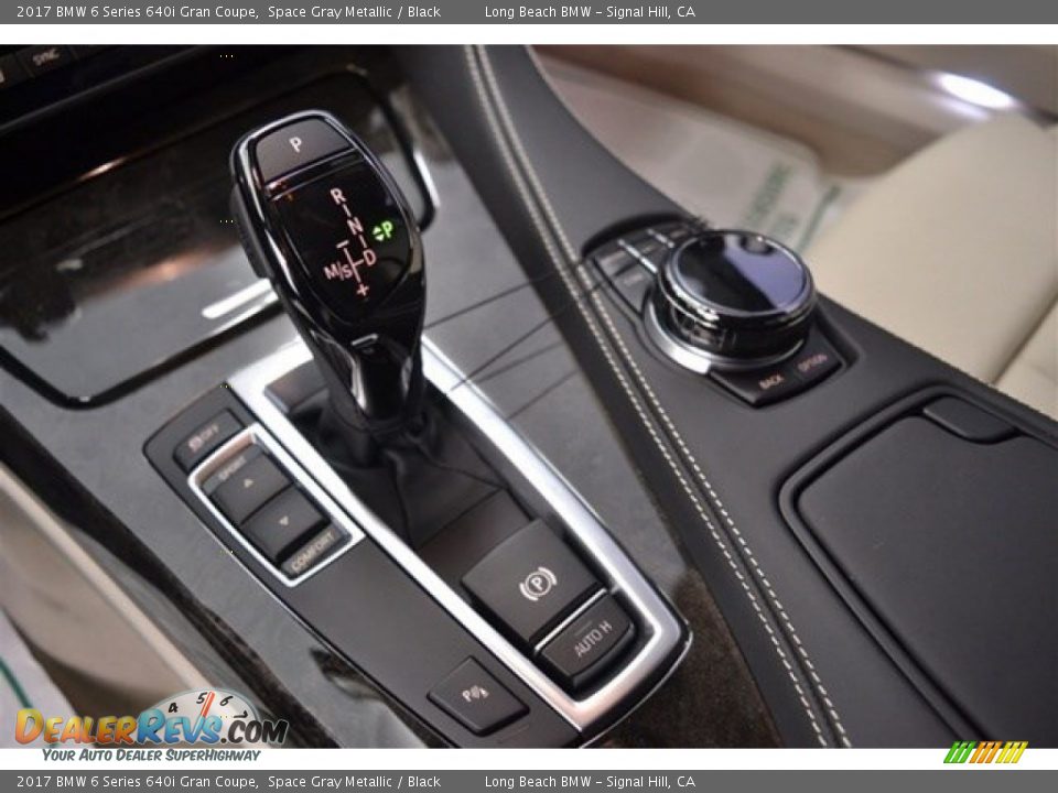 2017 BMW 6 Series 640i Gran Coupe Space Gray Metallic / Black Photo #12