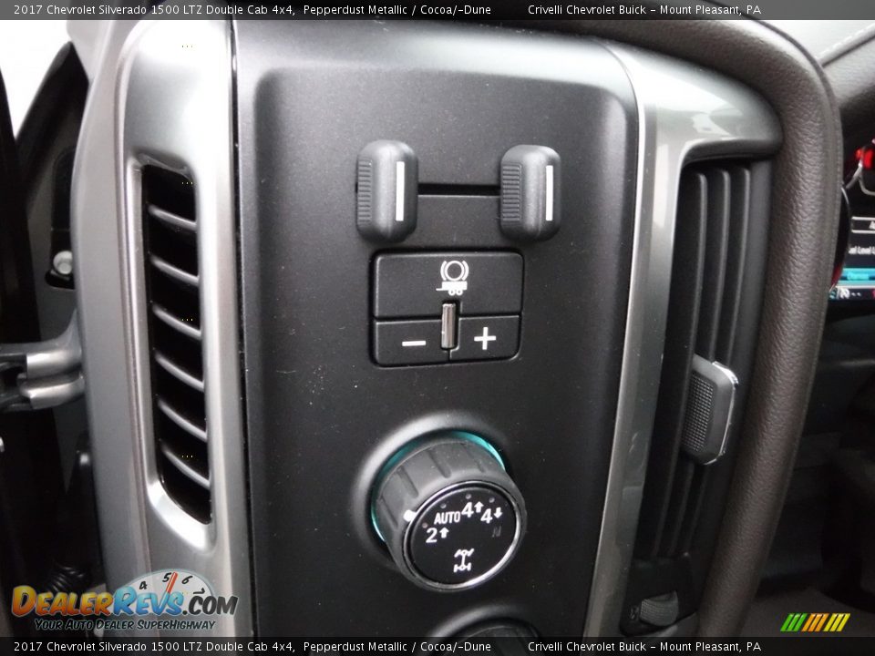 Controls of 2017 Chevrolet Silverado 1500 LTZ Double Cab 4x4 Photo #11