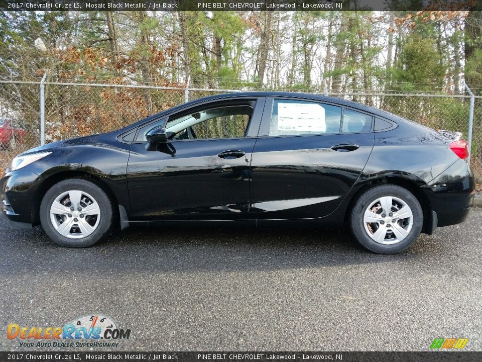 2017 Chevrolet Cruze LS Mosaic Black Metallic / Jet Black Photo #3