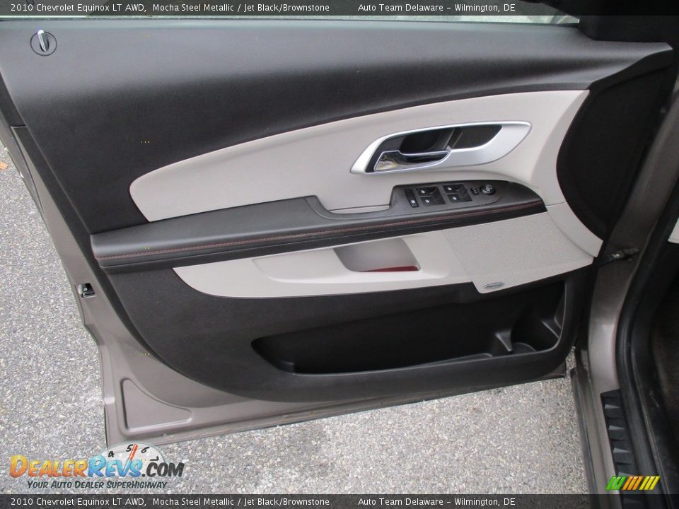 2010 Chevrolet Equinox LT AWD Mocha Steel Metallic / Jet Black/Brownstone Photo #26