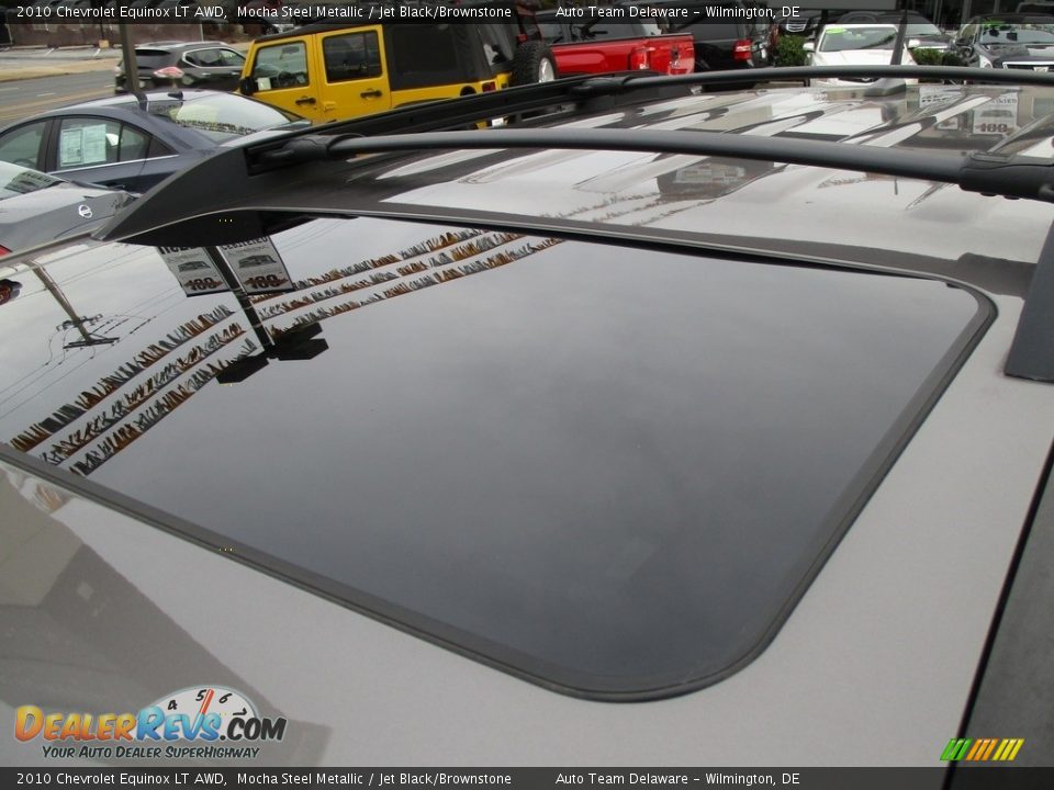 2010 Chevrolet Equinox LT AWD Mocha Steel Metallic / Jet Black/Brownstone Photo #30
