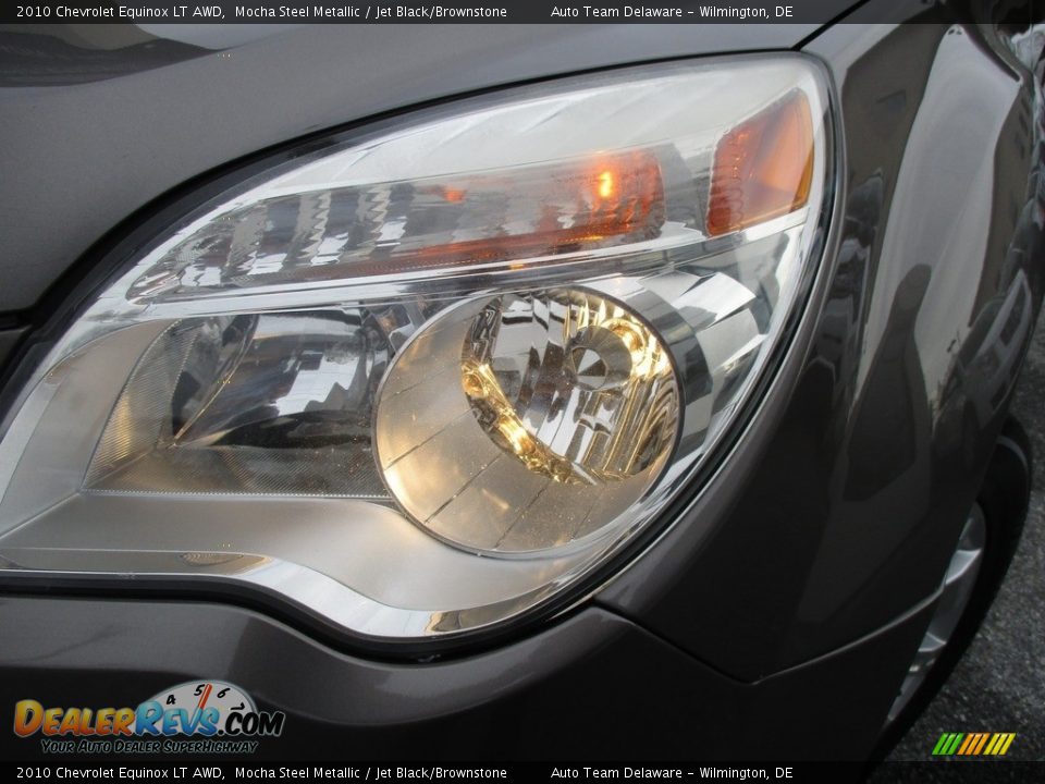 2010 Chevrolet Equinox LT AWD Mocha Steel Metallic / Jet Black/Brownstone Photo #32