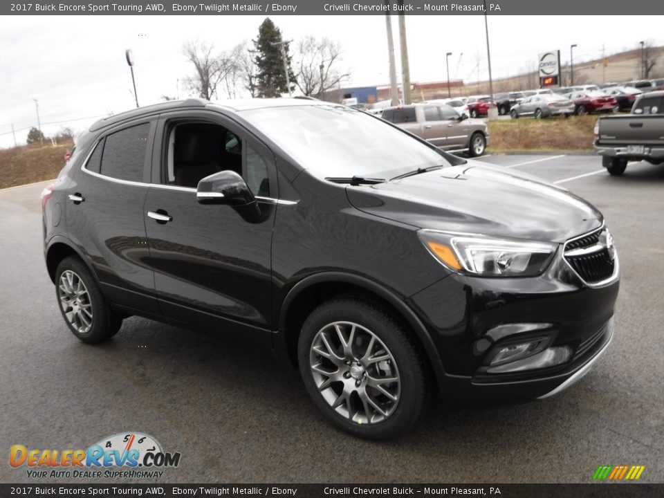 Front 3/4 View of 2017 Buick Encore Sport Touring AWD Photo #6