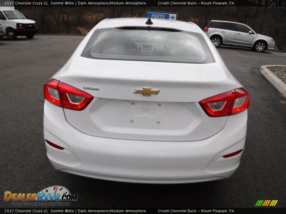 2017 Chevrolet Cruze LS Summit White / Dark Atmosphere/Medium Atmosphere Photo #6