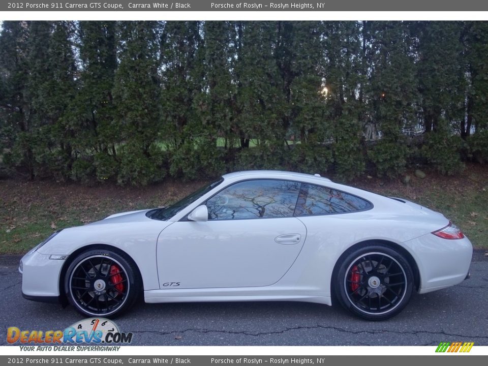 2012 Porsche 911 Carrera GTS Coupe Carrara White / Black Photo #3